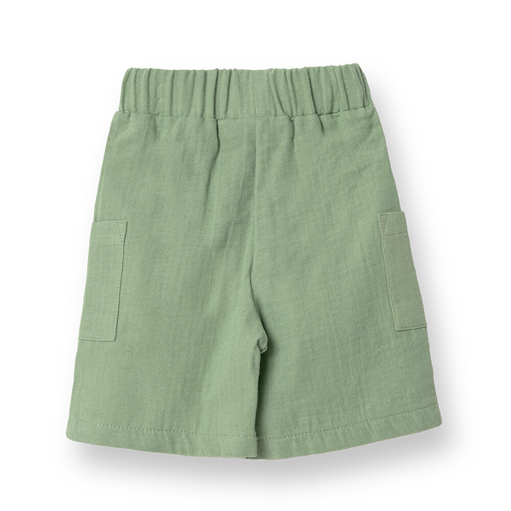 Erkek Bebek Şort Reçme Paça