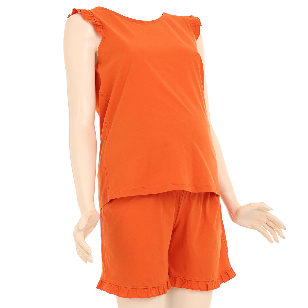 Şortlu Hamile Pijama Takımı Anne Giyim