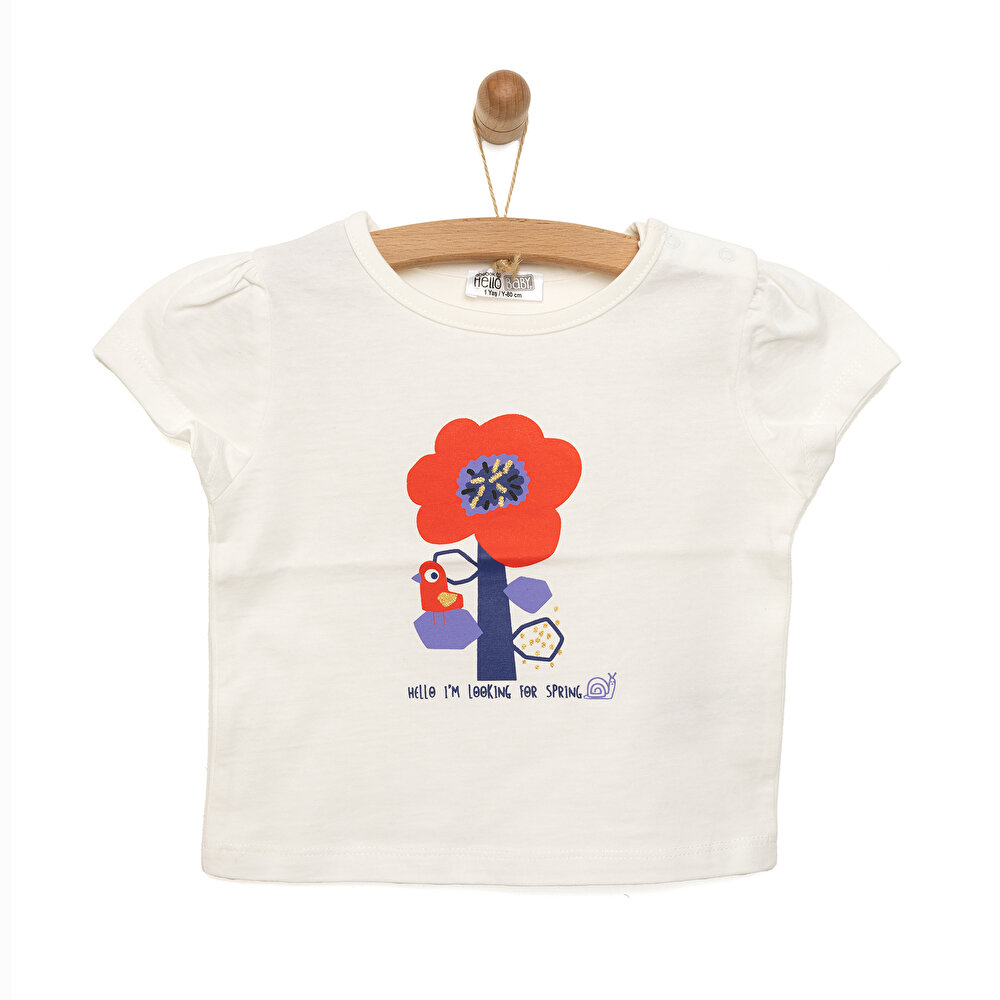 Spring Melodies Tshirt Kız Bebek