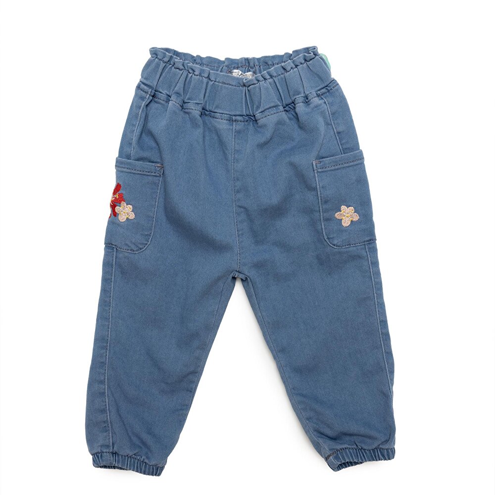 Spring Memories Kız Denim Pantolon Kız Bebek