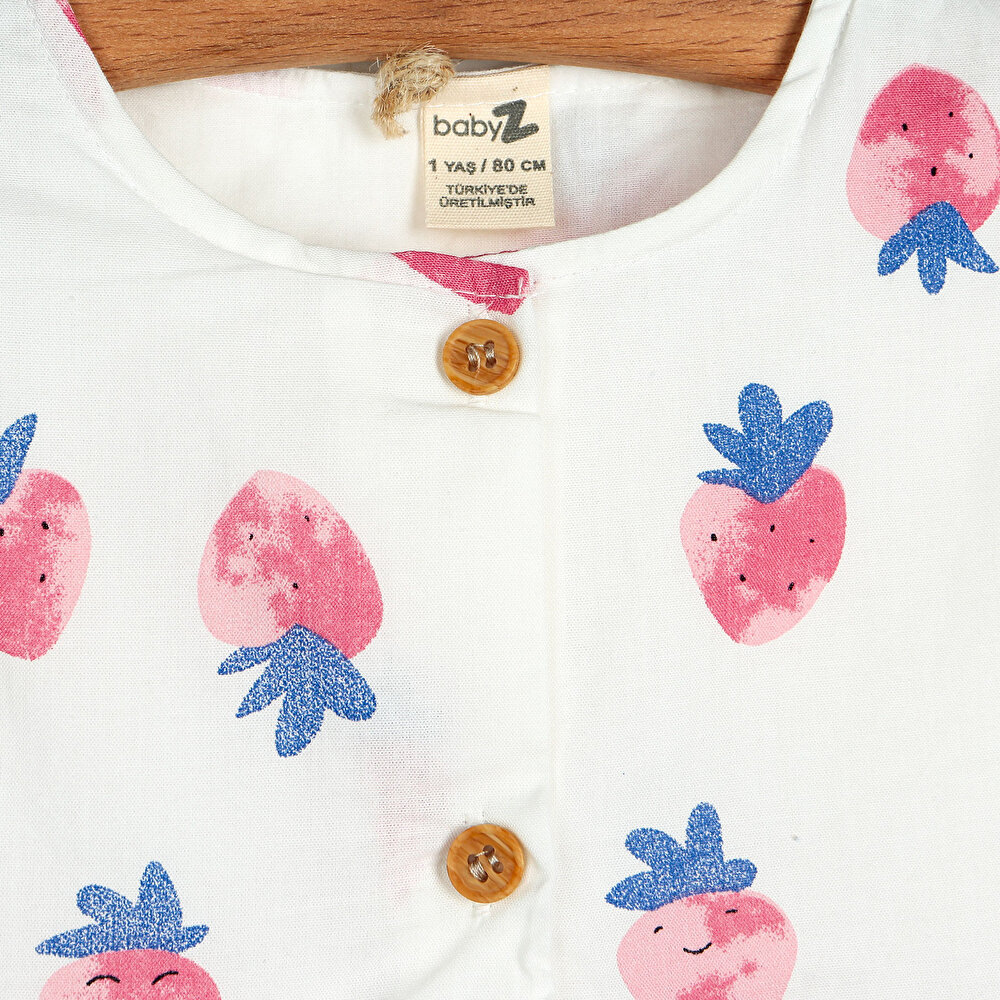 Strawberry Smell Elbise Kız Bebek