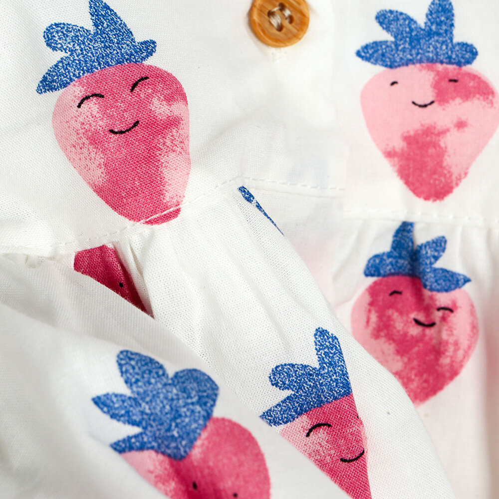 Strawberry Smell Elbise Kız Bebek