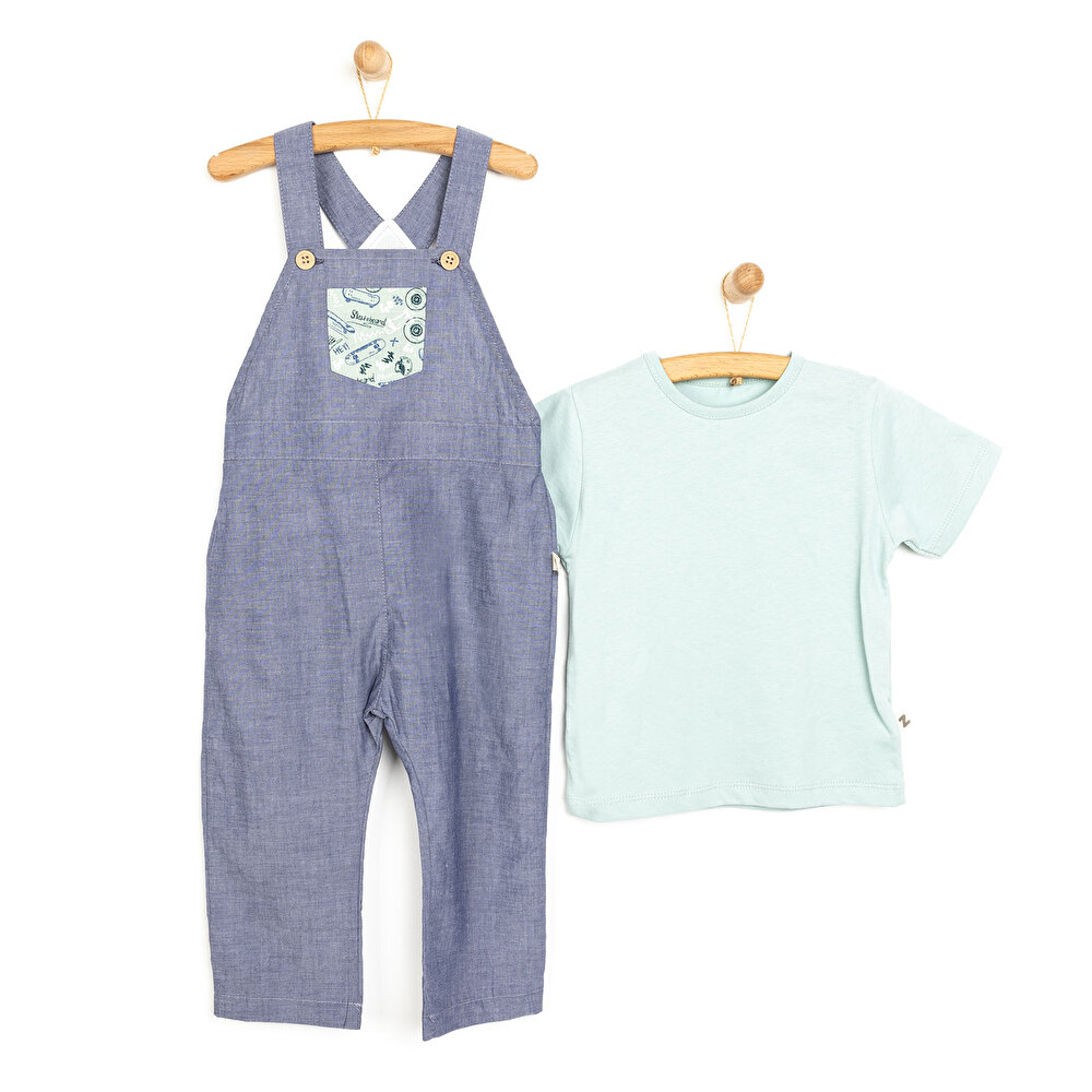 Street Sports Salopet-Tshirt Erkek Bebek