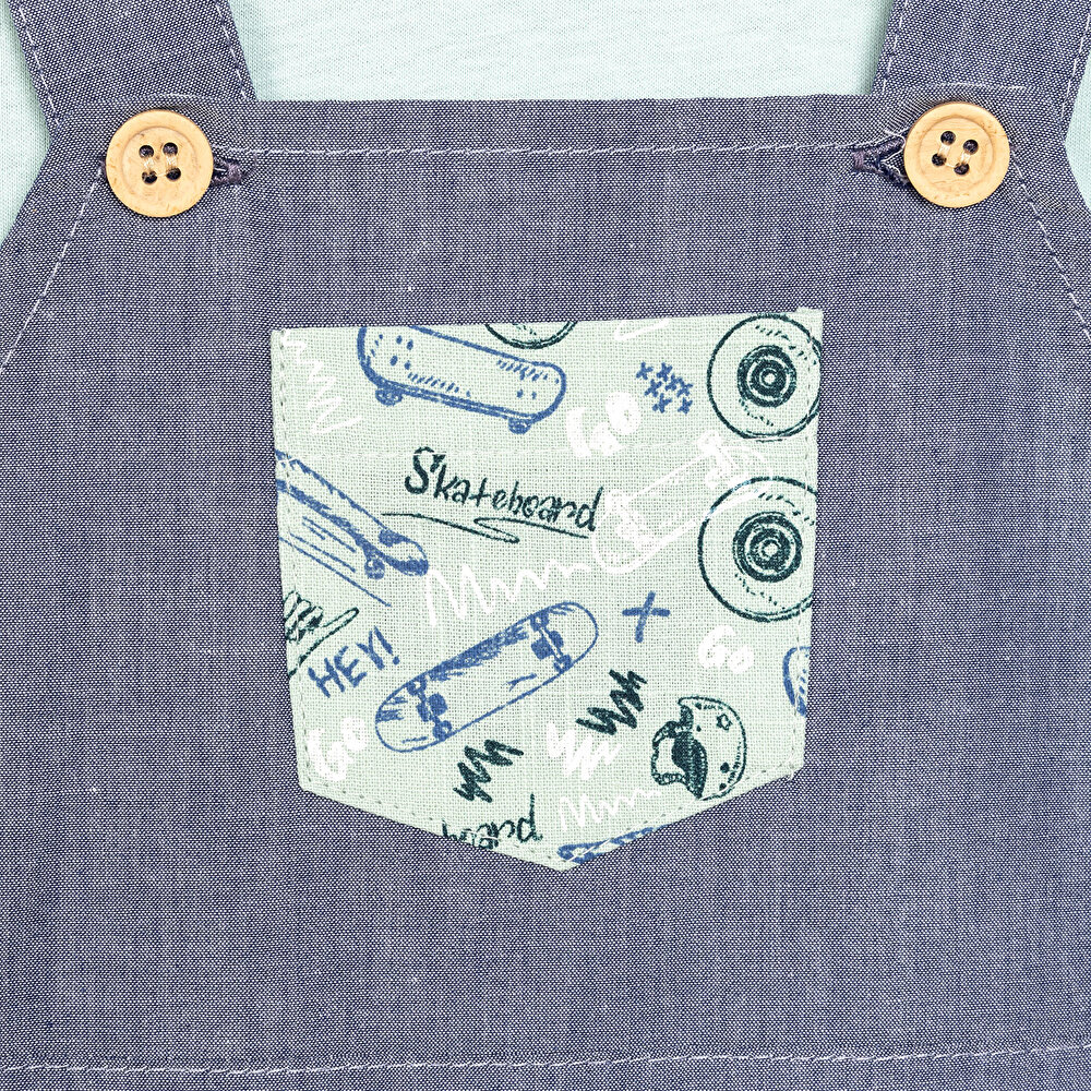 Street Sports Salopet-Tshirt Erkek Bebek