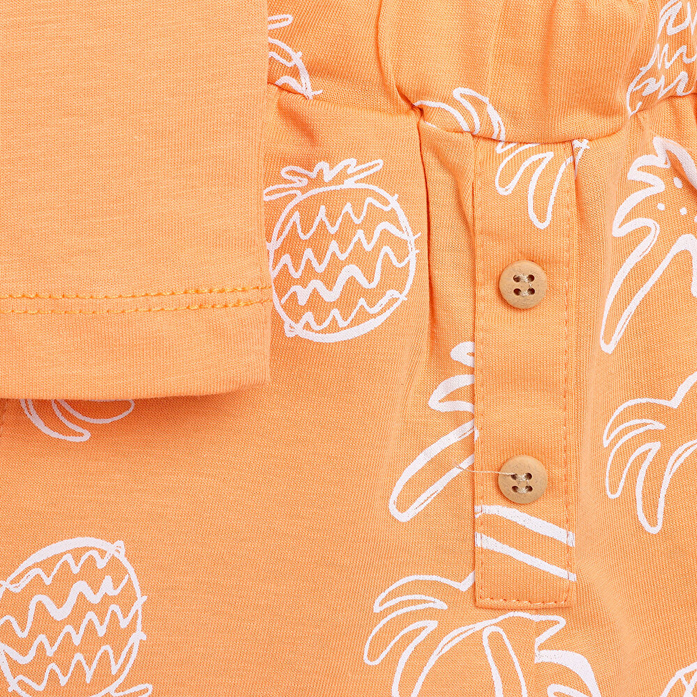Summer Camp Tshirt-Şort Erkek Bebek