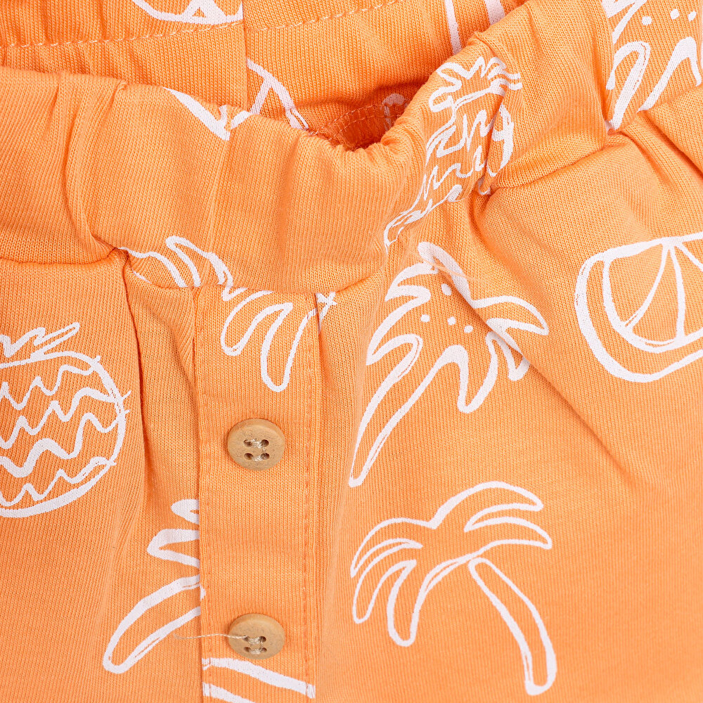 Summer Camp Tshirt-Şort Erkek Bebek