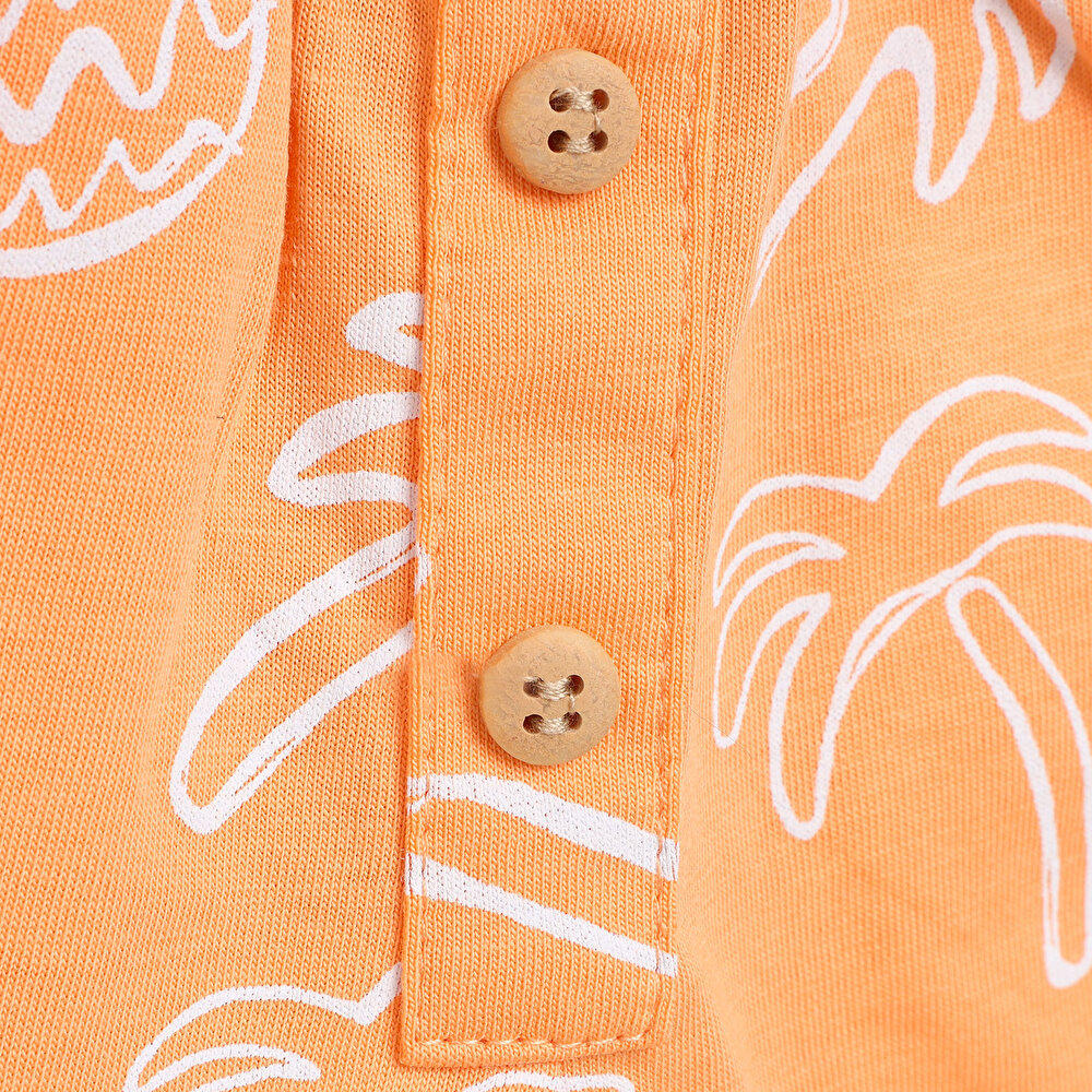 Summer Camp Tshirt-Şort Erkek Bebek