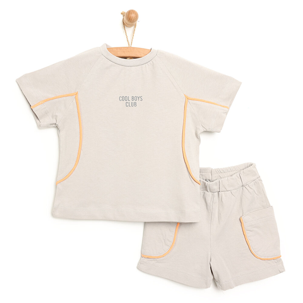 Summer Club Tshirt-Şort Erkek Bebek