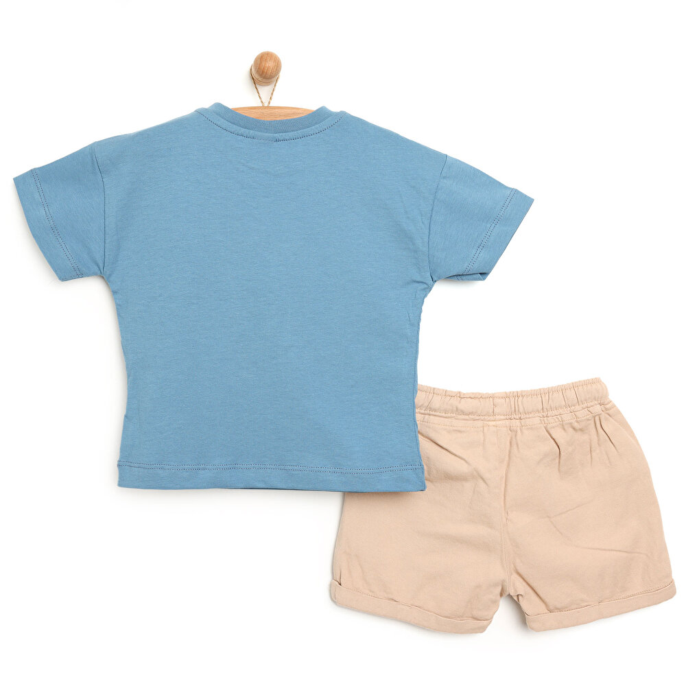 Summer Club Tshirt-Şort Erkek Bebek