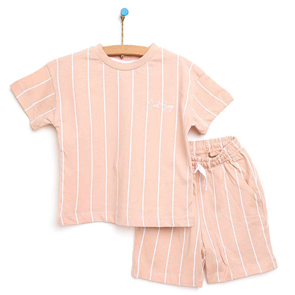 Summer Club Tshirt-Şort Erkek Bebek