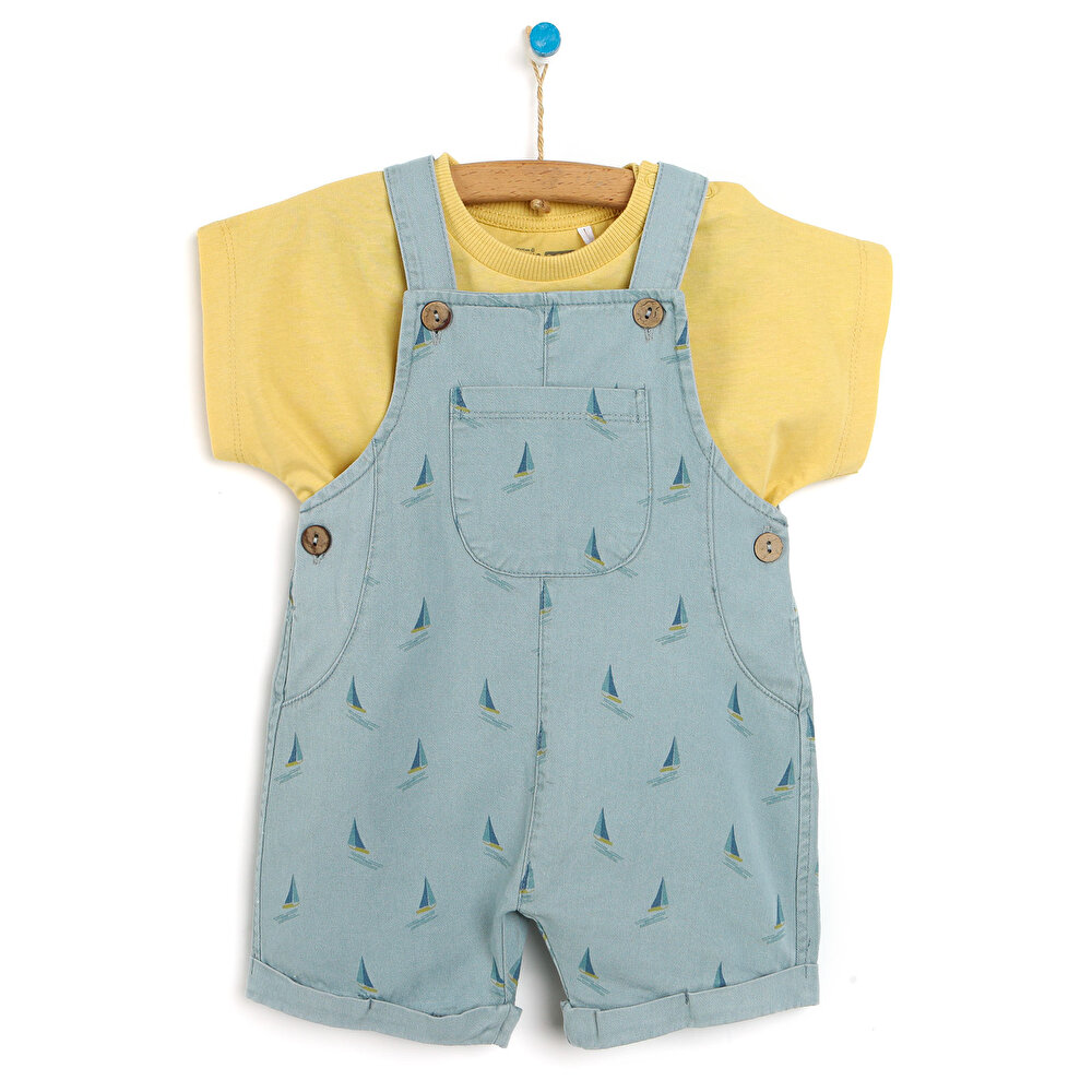 Moments Salopet-Tshirt Erkek Bebek