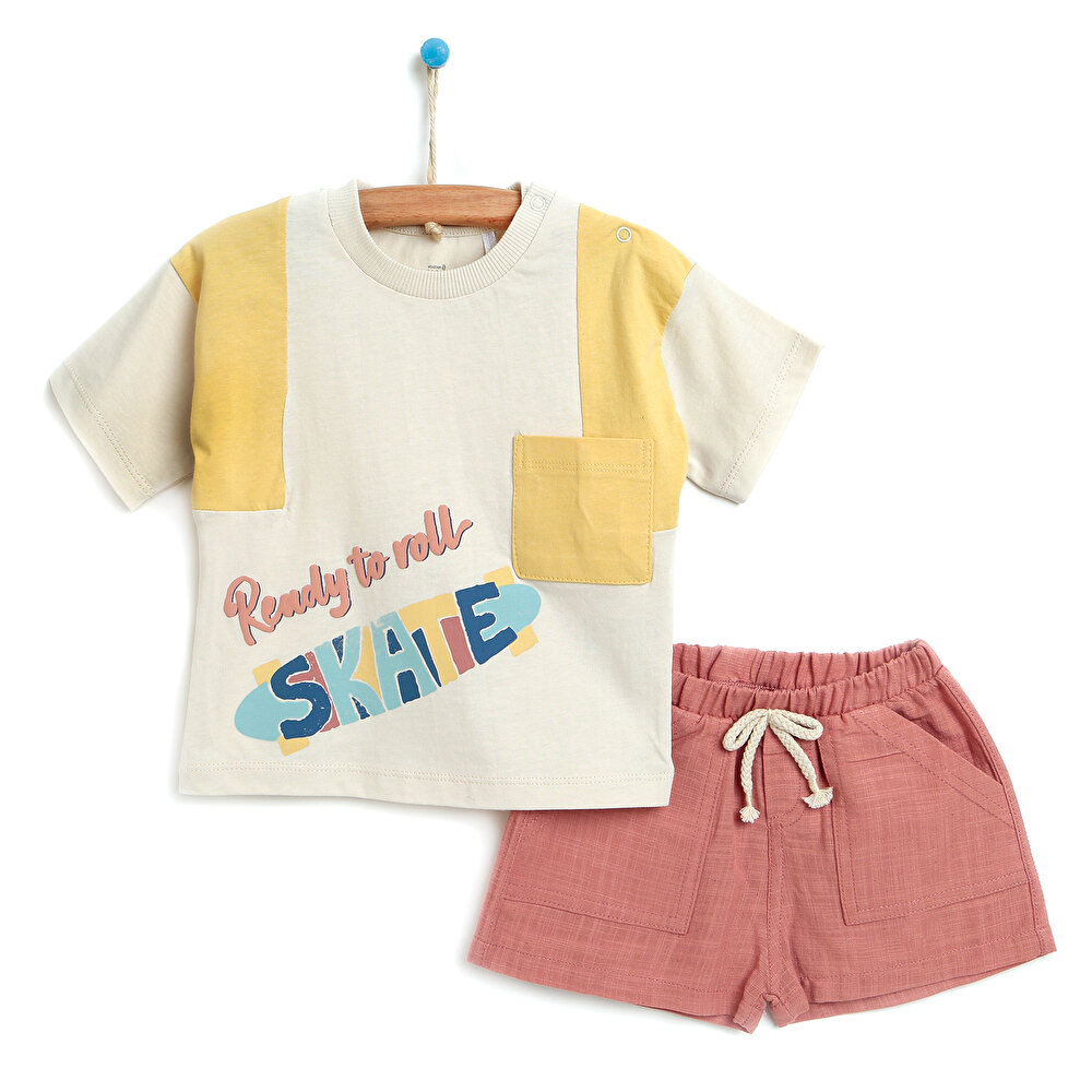 Moments Tshirt-Şort Erkek Bebek