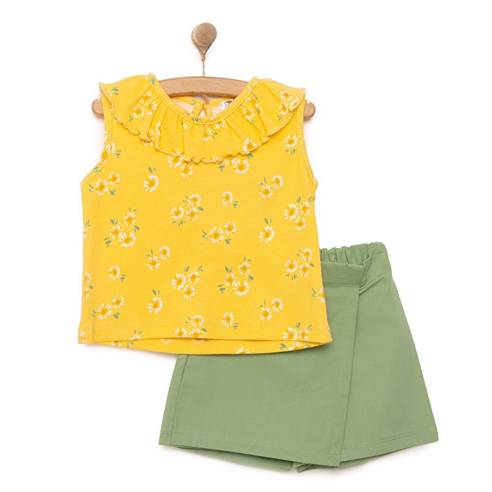 Sun Flower Kız Bluz-Şort Kız Bebek