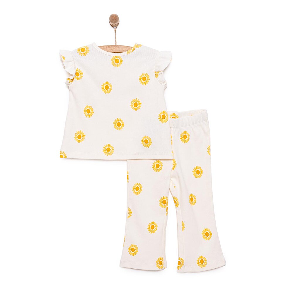 Sun Flower Kız Bluz - Tayt Kız Bebek