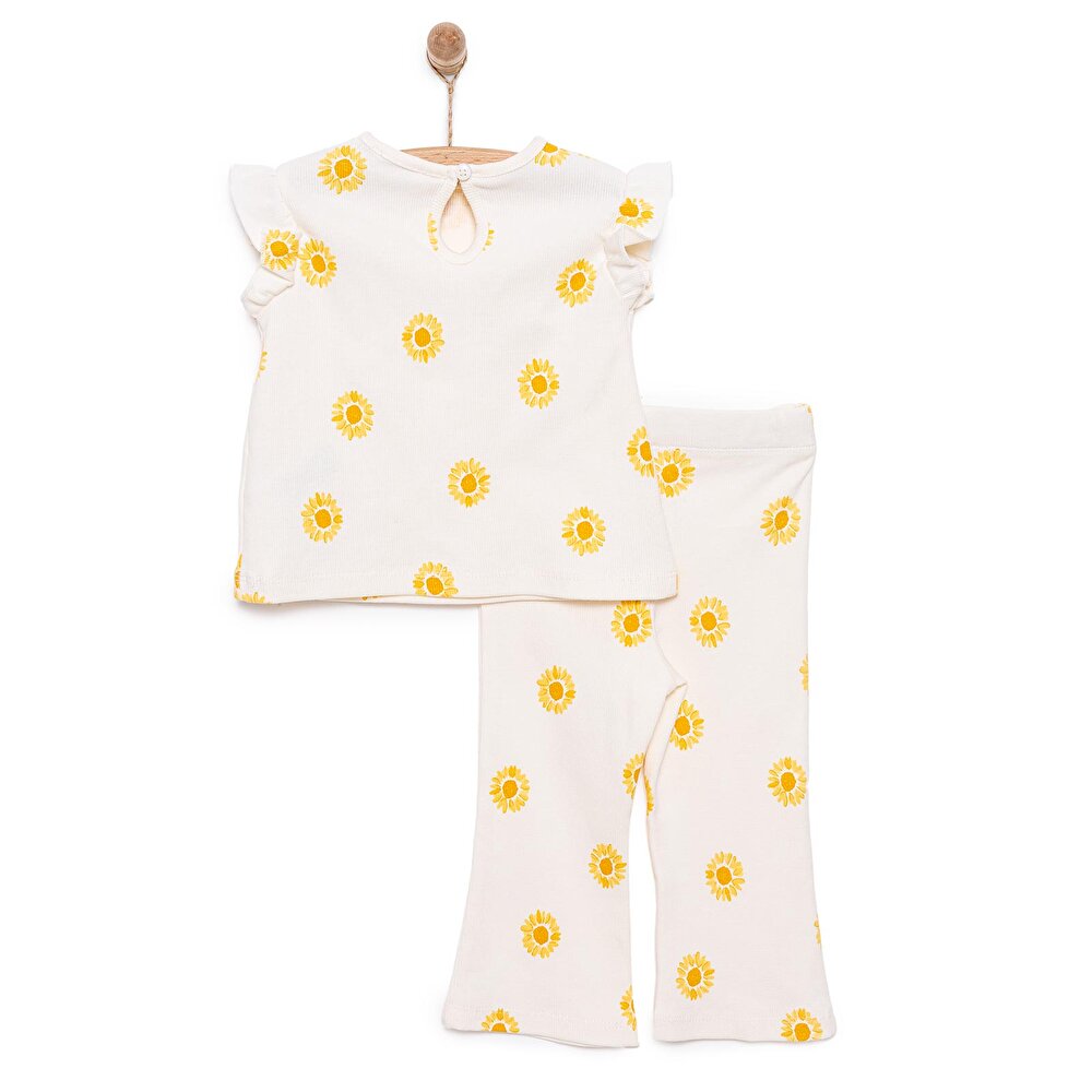 Sun Flower Kız Bluz - Tayt Kız Bebek