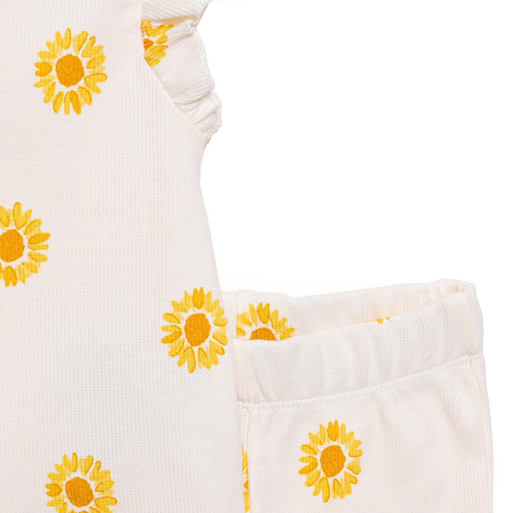 Sun Flower Kız Bluz - Tayt Kız Bebek