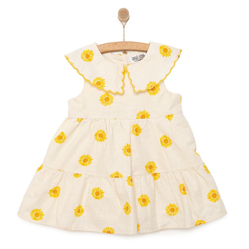 Sun Flower Kız Elbise Kız Bebek