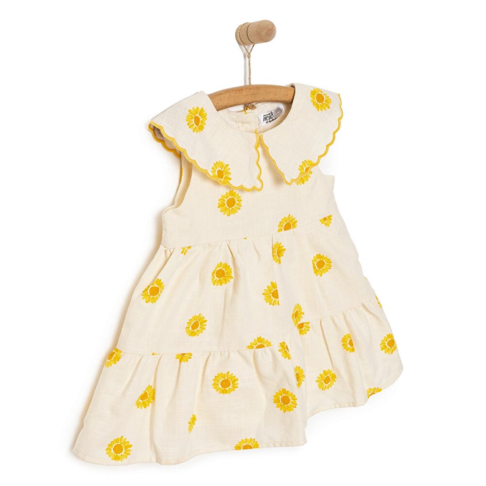 Sun Flower Kız Elbise Kız Bebek