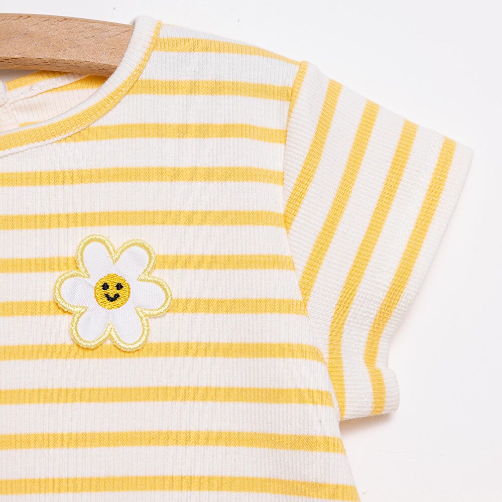 Sun Flower Kız Tshirt-Şort Kız Bebek