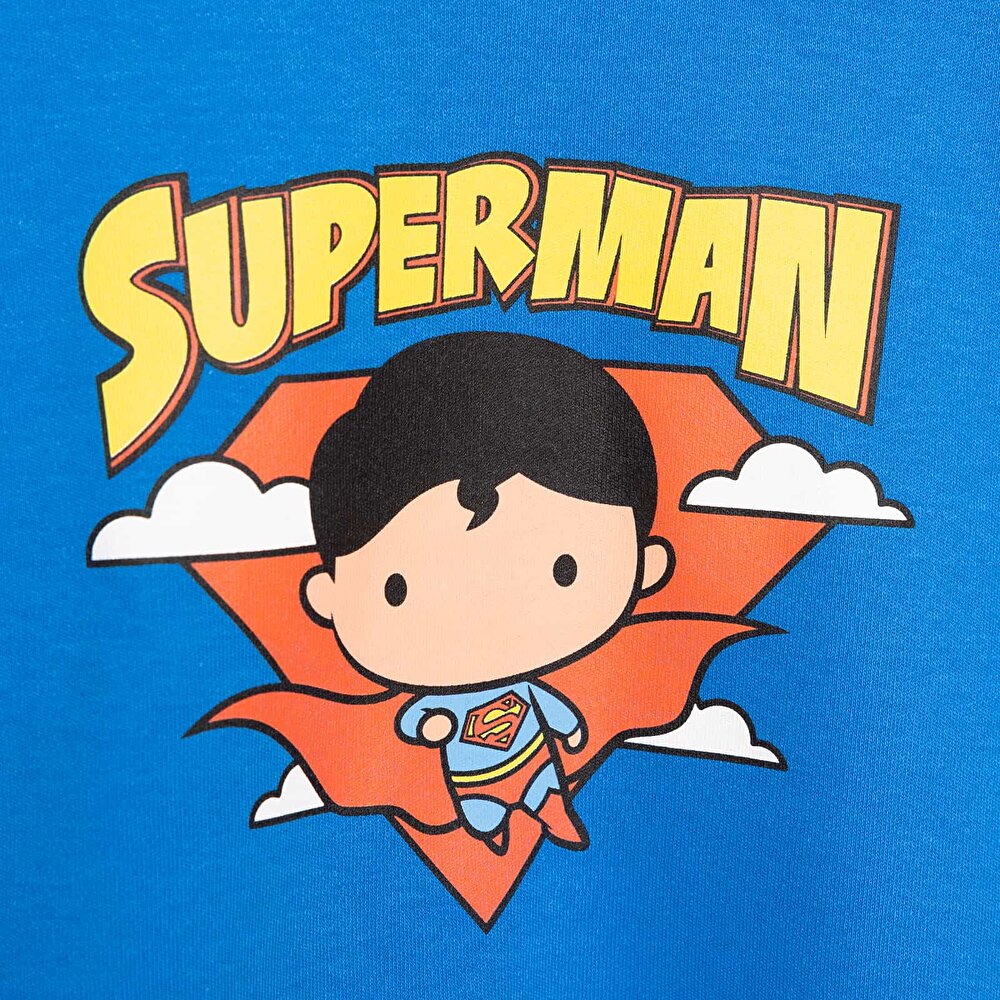 Superman Erkek Uzun Kol Tshirt Erkek Bebek