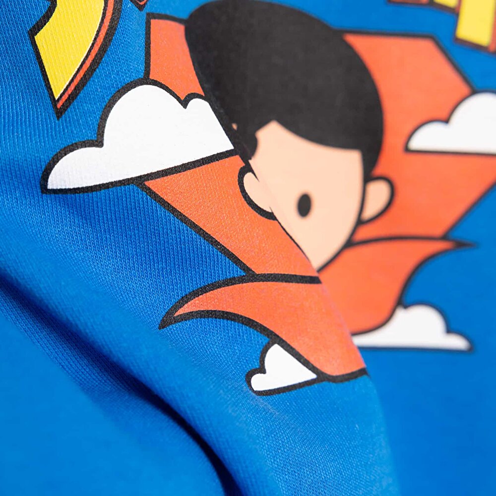 Superman Erkek Uzun Kol Tshirt Erkek Bebek