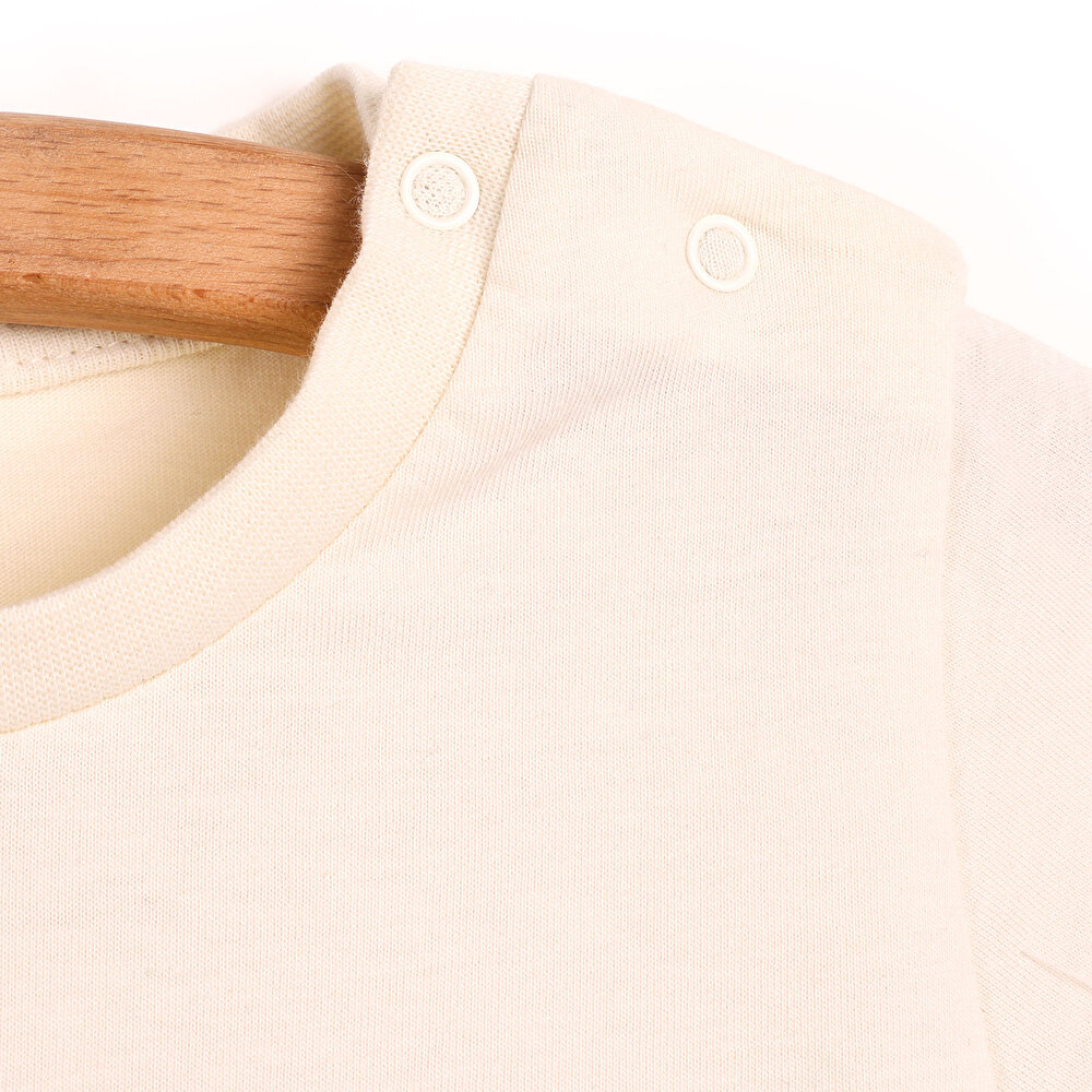 Surfing Çizgili Büyük Cep Detaylı Tshirt-Şort Takım Erkek Bebek