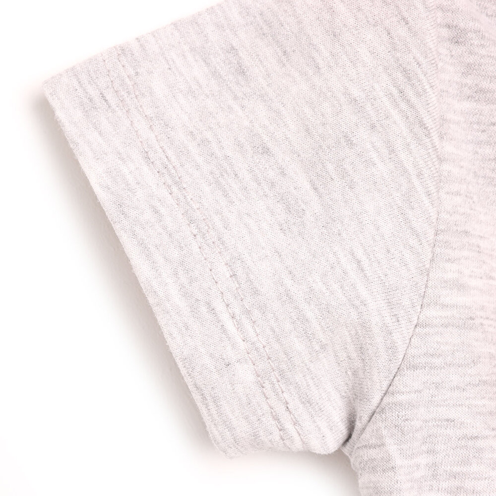 Surfing Kanguru Cep Detaylı Salopet-Tshirt Takım Erkek Bebek