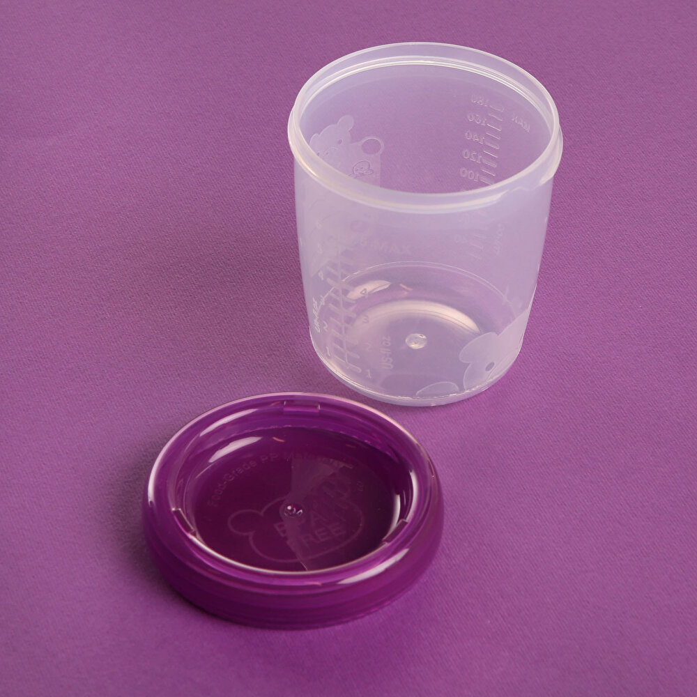 Süt ve Mama Saklama Kabı 4lü 180 ml