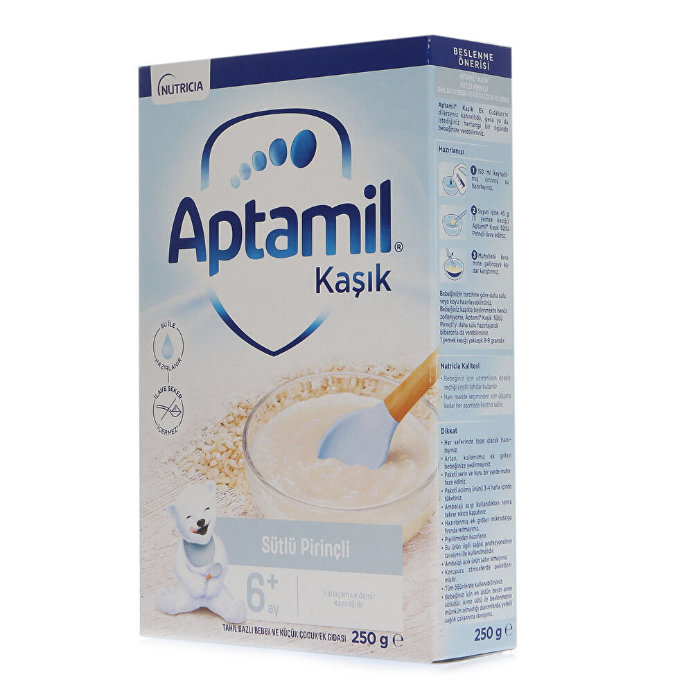 Sütlü Pirinçli Kaşık Maması 250 gr 6+ Ay
