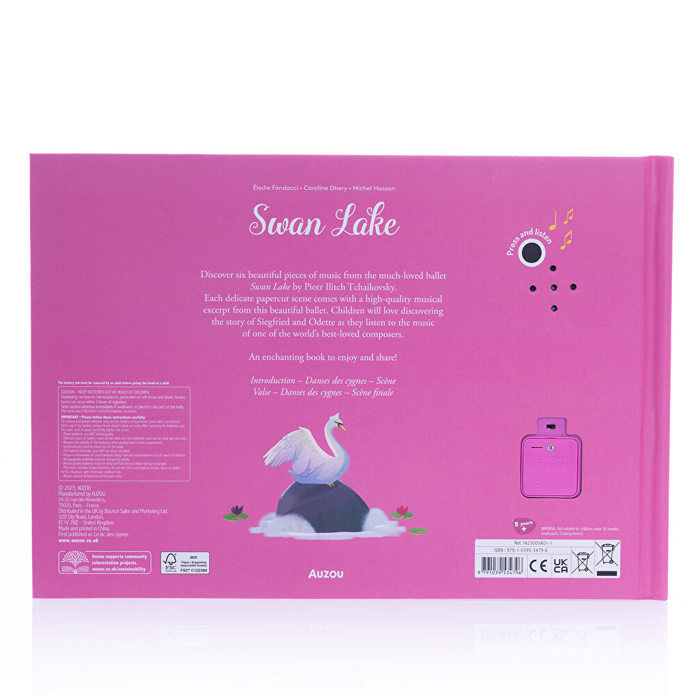 Swan Lake: Paper Theatre üç boyutlu, sesli İngilizce Kitap