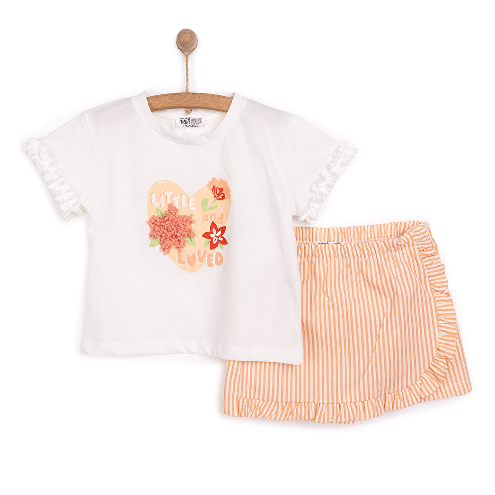 Sweet Peach Tshirt-Şort