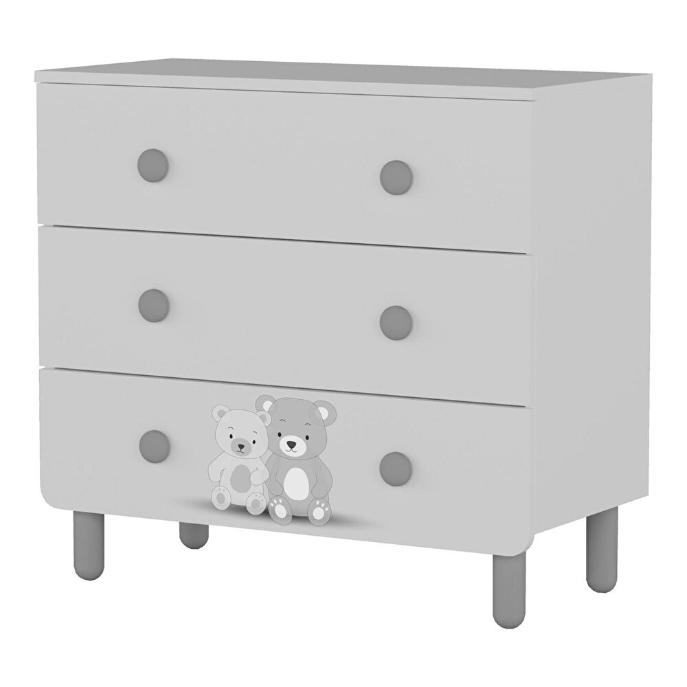 Sweet 3 Çekmeceli Şifonyer Bear