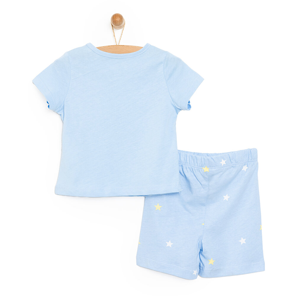 Tavşan Neni Kısa Kol Pijama Takımı Erkek Bebek
