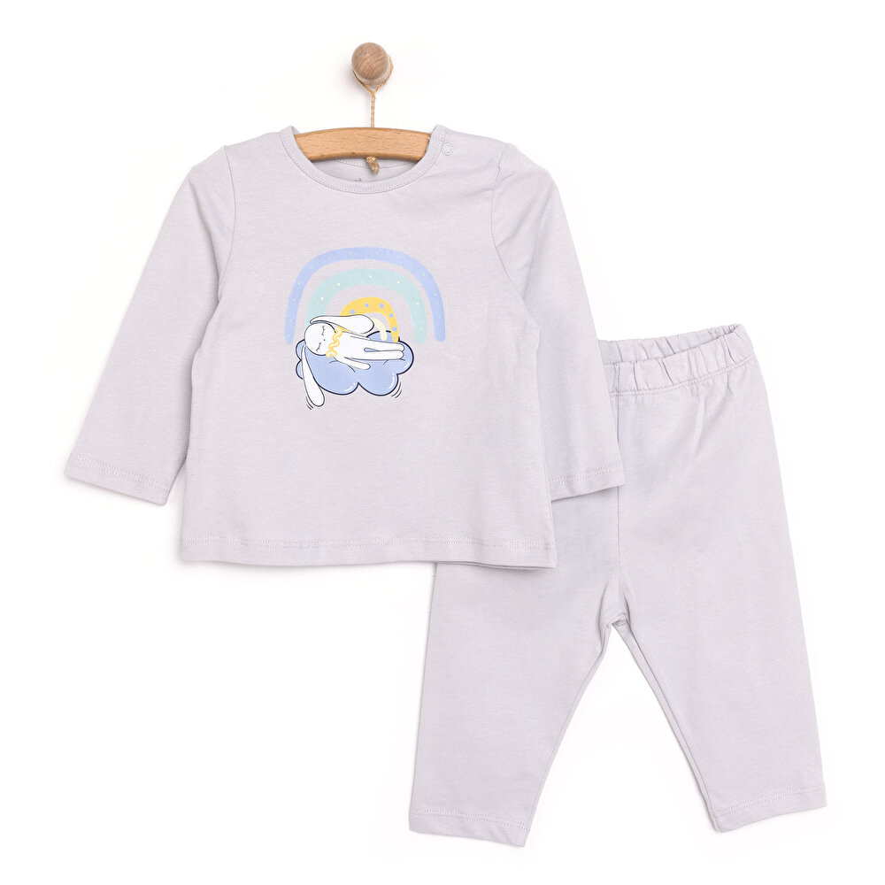 Tavşan Neni Pijama Takımı Erkek Bebek