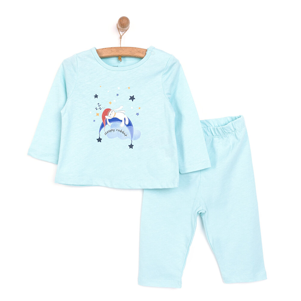 Tavşan Neni Pijama Takımı Erkek Bebek
