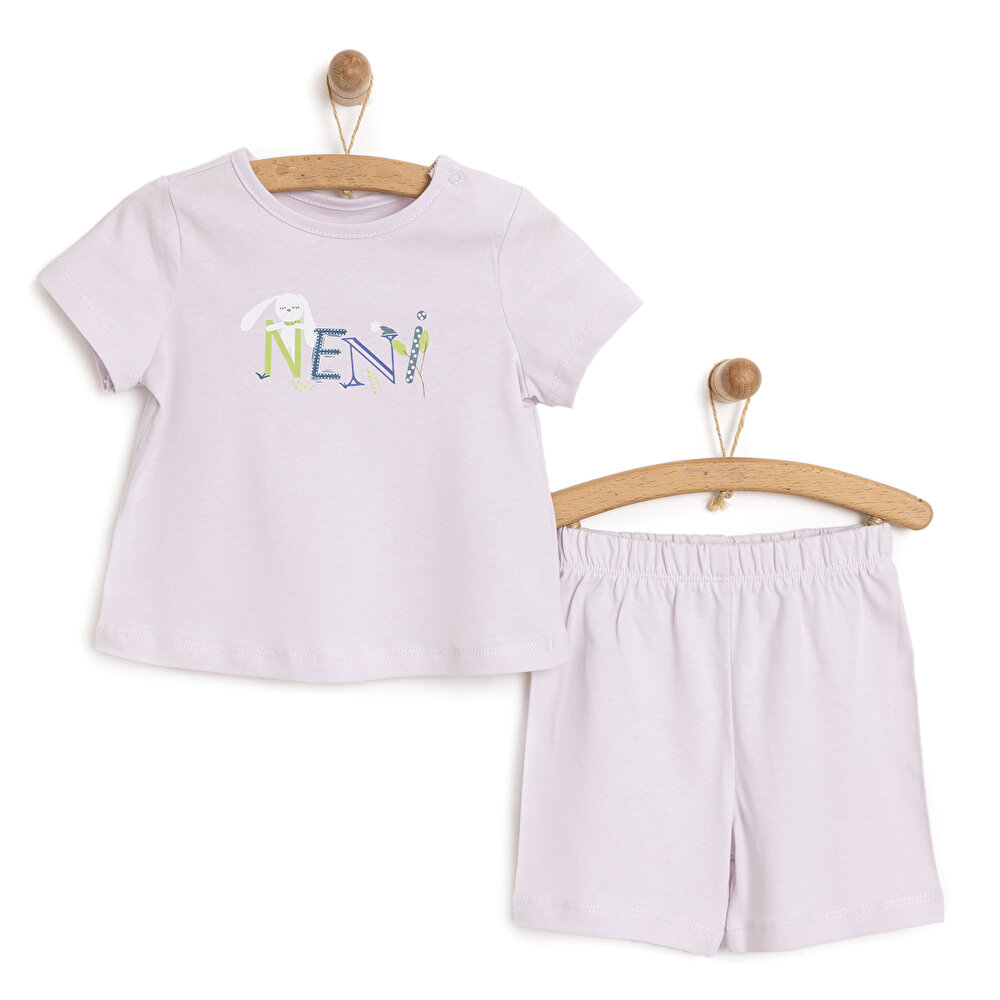 Tavşan Neni Pijama Takımı Kız Bebek