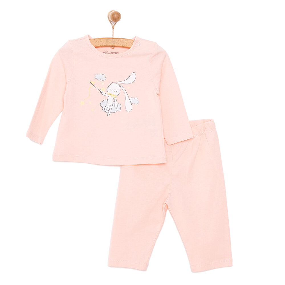 Tavşan Neni Pijama Takımı Kız Bebek