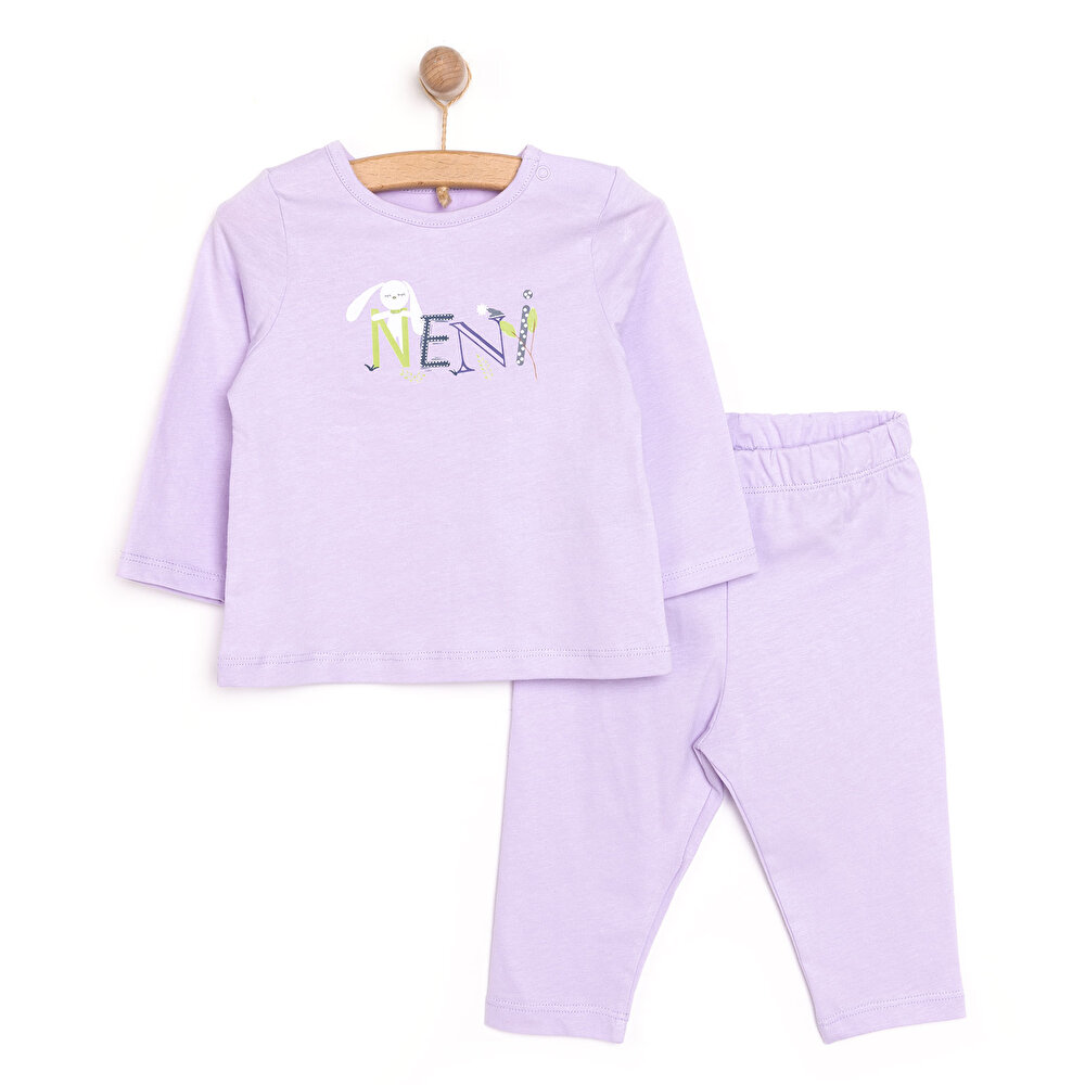 Tavşan Neni Pijama Takımı Kız Bebek