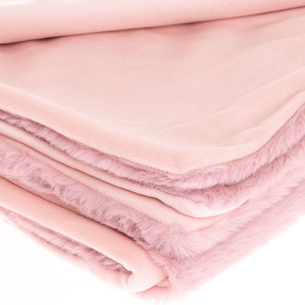 Tavşan Oyuncaklı Kız Battaniye 70x78 cm Kız Bebek