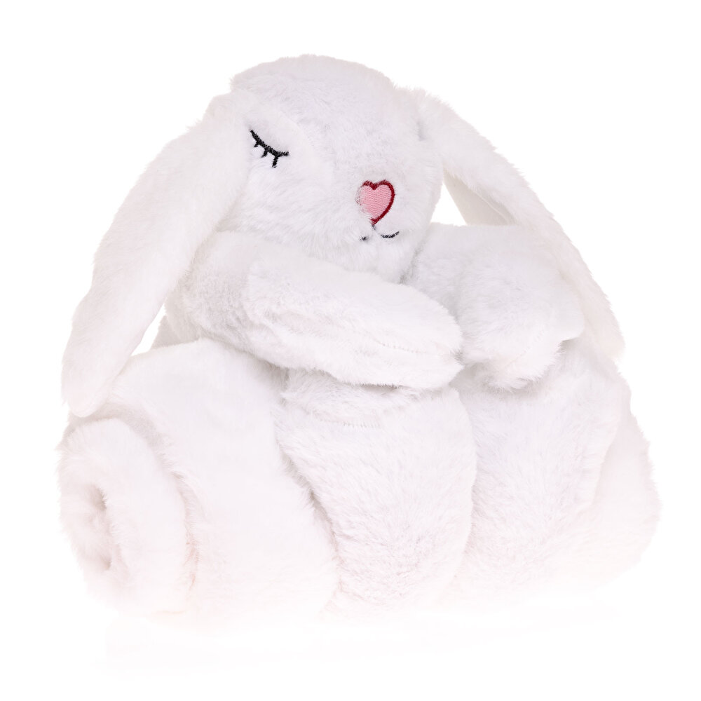 Tavşan Oyuncaklı Unisex Battaniye 58x68 cm Unisex