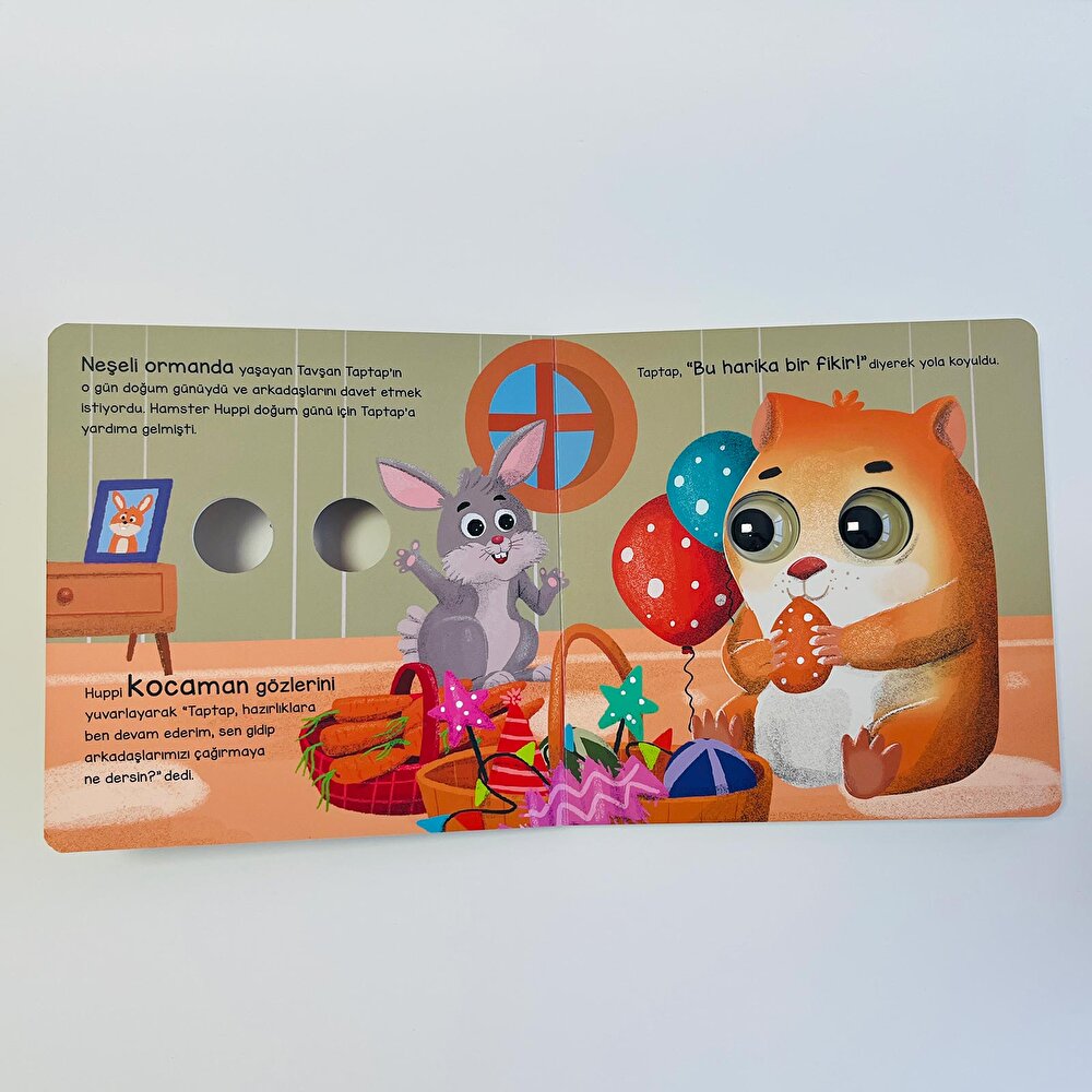 Tavşan Taptap ve Sevimli Dostları- Bu Kocaman Gözler Kimin? 10