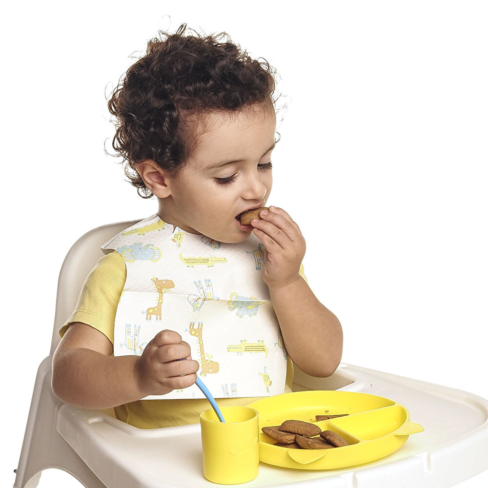 6lı Tek Kullanımlık Bebek Mama Önlüğü