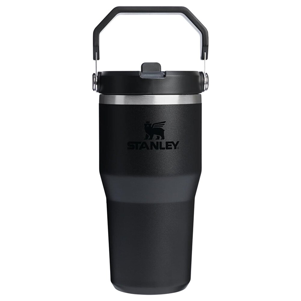 The IceFlow Açılır Pipetli Termos Matara 600ml Black
