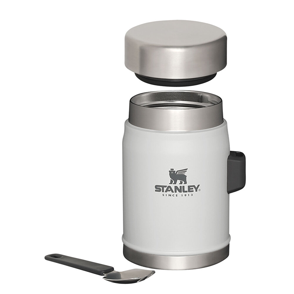 The Legendary Yemek Termosu + Kaşık 0.4L / 14oz Ash