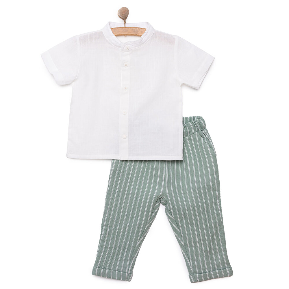 Tropic Summer Erkek Gömlek-Pantolon Erkek Bebek
