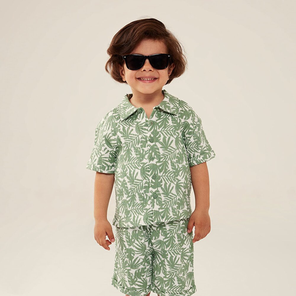 Tropic Summer Erkek Gömlek-Şort Erkek Bebek