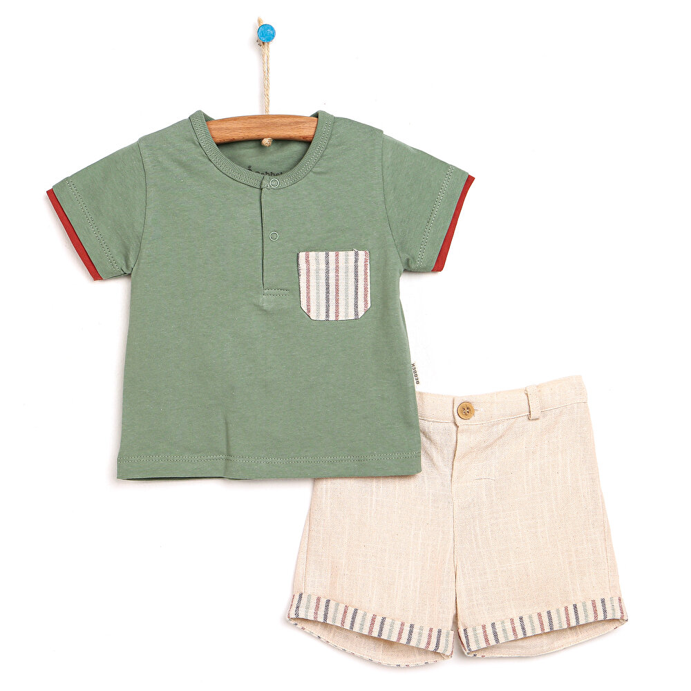 Tropical Zone Tshirt-Şort Erkek Bebek