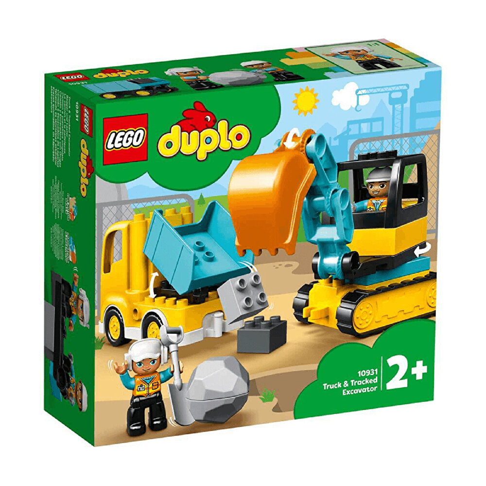 Duplo İnşaat Kamyonu ve Paletli Kazıcı 10931