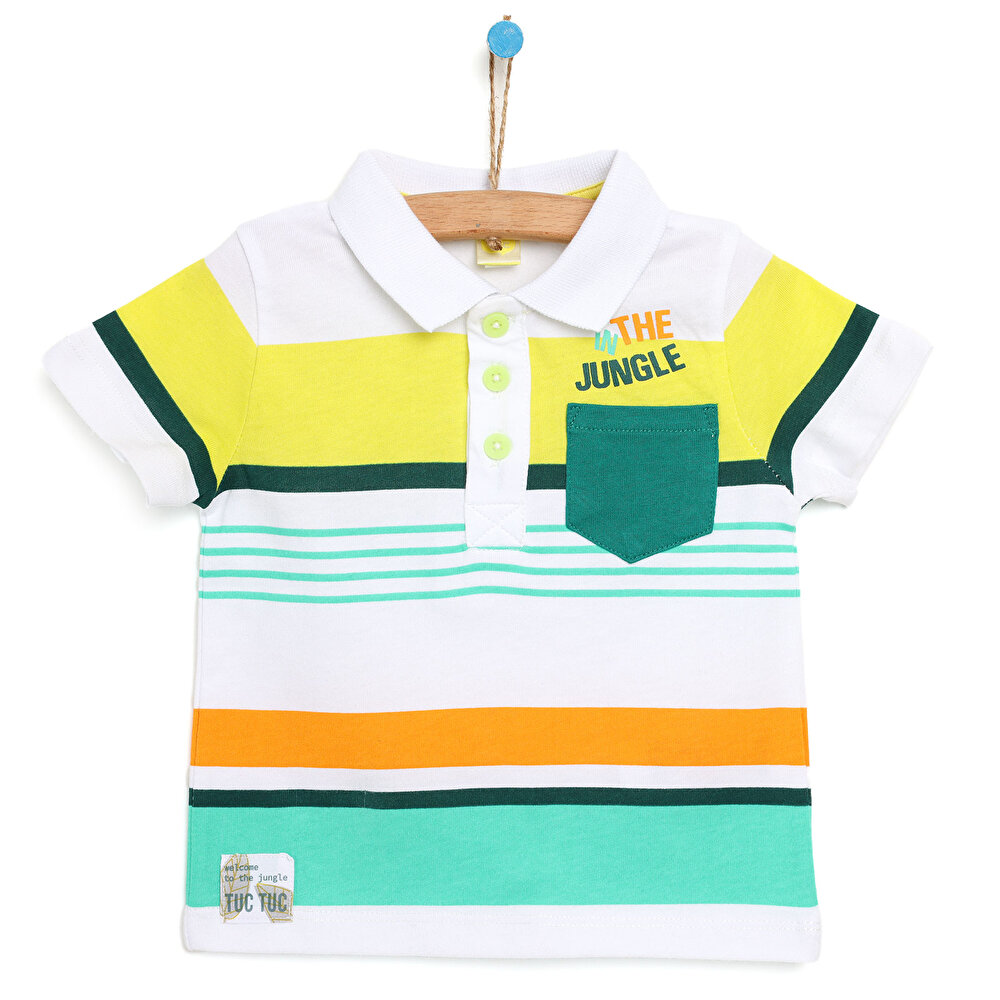 Polo Yaka Tshirt Erkek Bebek