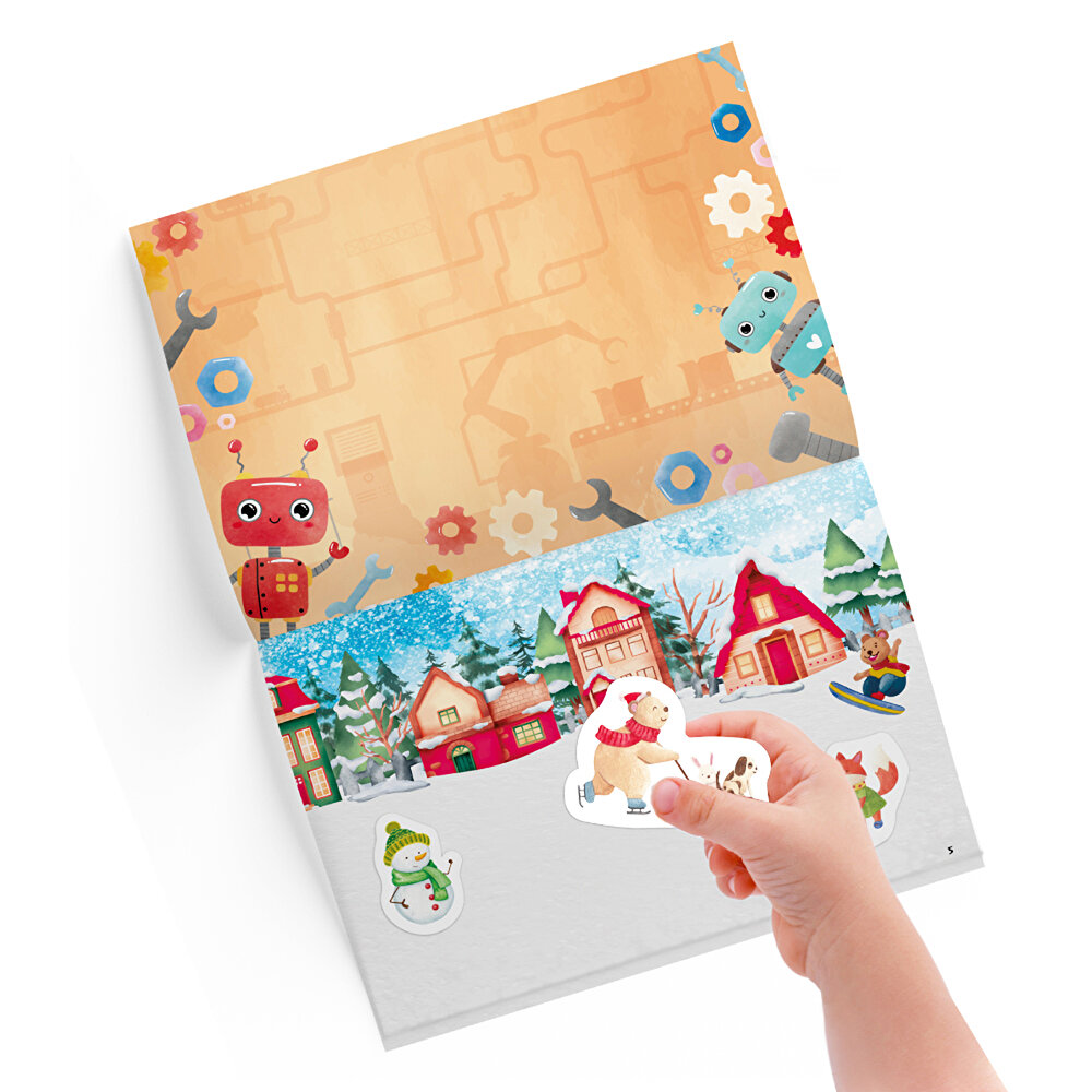 Tükenmeyen Sticker Kitabım
